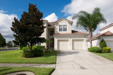 Front view of the house
