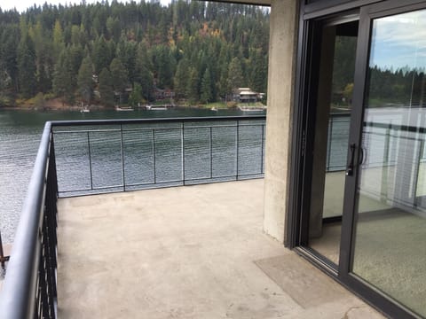 Huge wrap-around balcony.