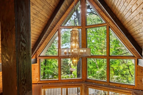 View from loft towards Mt Leconte