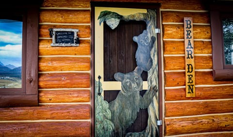 Bear Cabin Front Door