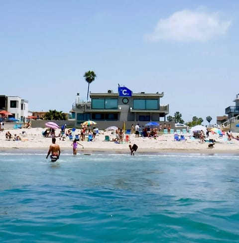 The Chateau by the"C" 4th of July 2018. Shot while in the ocean.