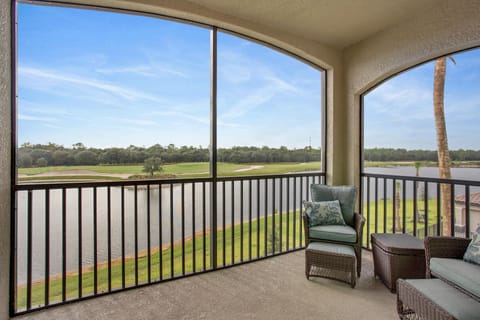 Beautiful View from the lanai golf and lake