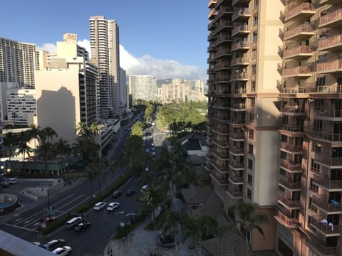 City view from the east lanai - access from master bedroom and living room