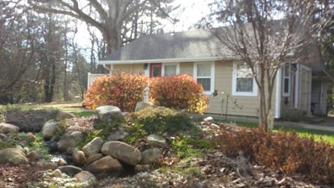 Water Garden & softly gurgling pool