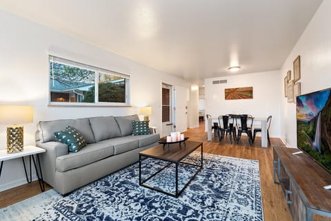 Living Room with Smart TV