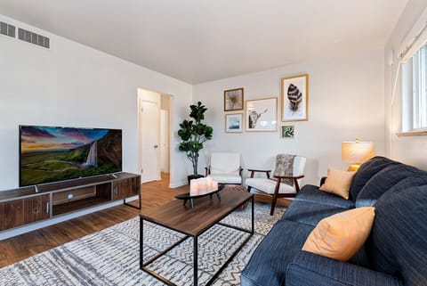Living Room with Smart TV