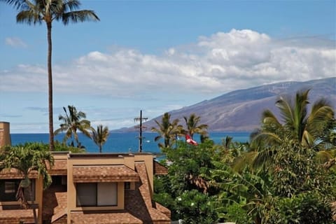 Partial ocean view from master bedroom lanai