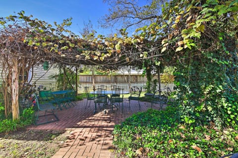 Private Patio w/ Grape Arbor