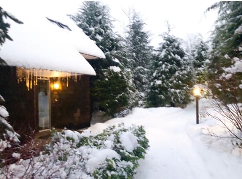 Tuck yourself away from it all. 