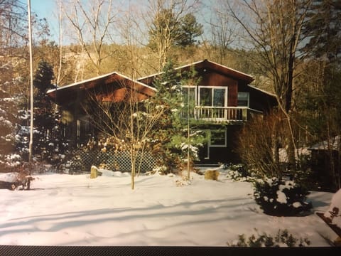 Lake House is rented year round.  There is central heat as well as central a/c.