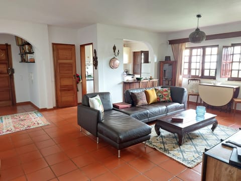 Casa com jardim