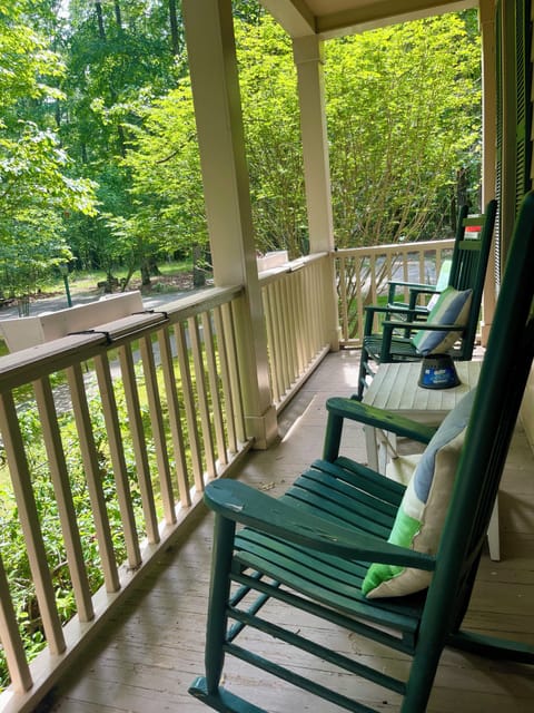 relax on front porch