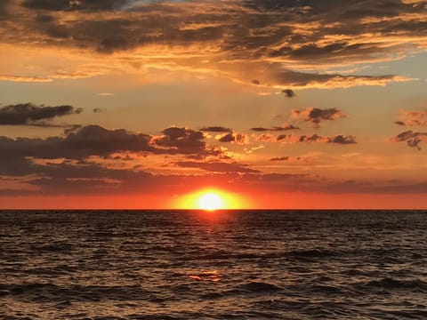Lake Erie sunset.