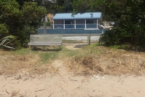 Front cottage taken from the beach.