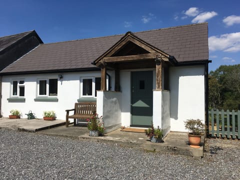 A freshly decorated Cothi Cottage all set for 2020!..secure garden to the right.