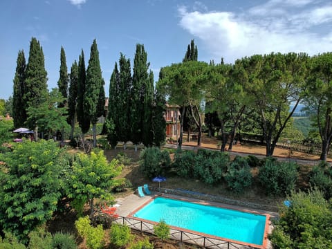 Villa San Gimignano, aereal view