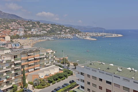 View from the balcony, sea side