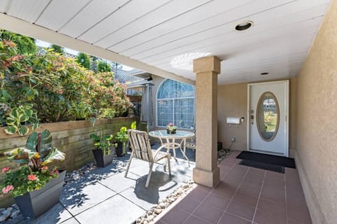 Front entrance to house.