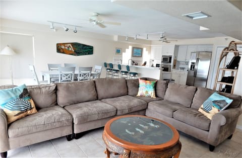 Main Level: Living Room, Kitchen and Dining Room