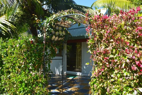 Entrance on terrace 