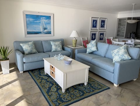 New living room queensize sleeper sofa and live seat - purchased in Feb 2023