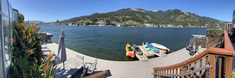 60' deck on Seadrift Lagoon with all the Toyz!