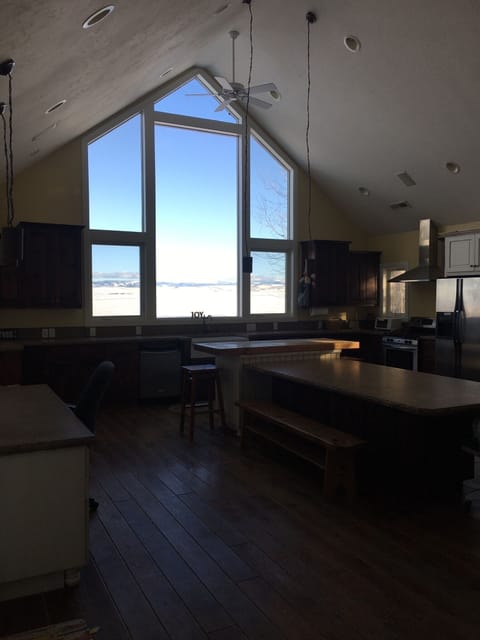 Kitchen looking east