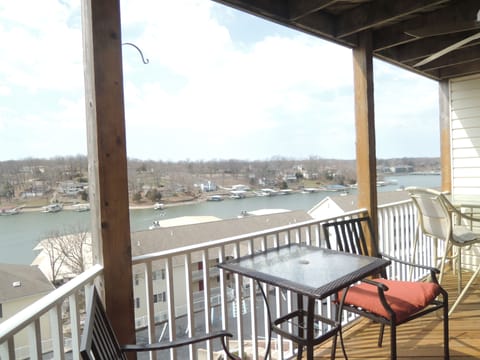 View from Master Bedroom Balcony Access