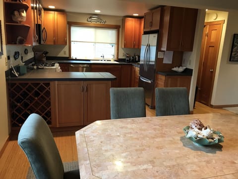 Kitchen view from Dining Room