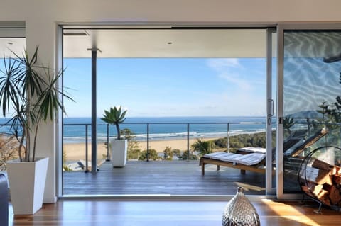 The view from the lounge