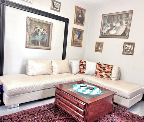 Living room area located on the first floor.