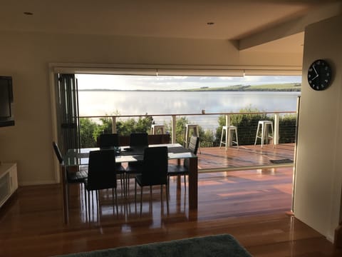 Downstairs  View , Wild;ife  peace and quiet 
Doesn;t get any better than this !