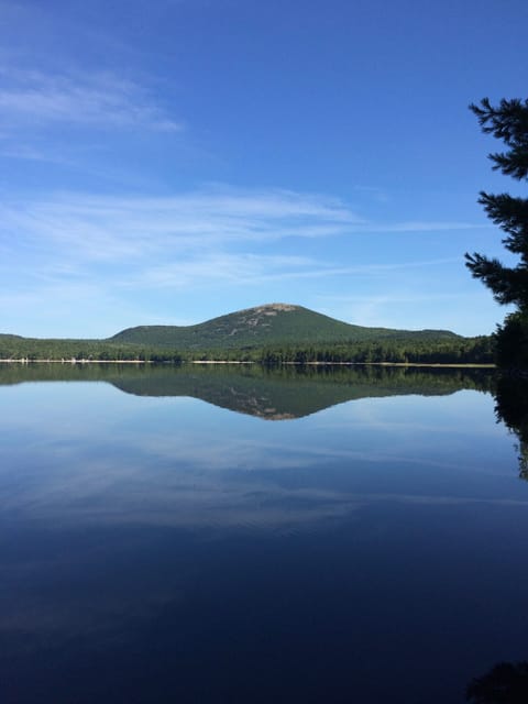 Stunning views of Schoodic Mountain