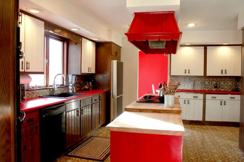 Giant Kitchen with two ovens