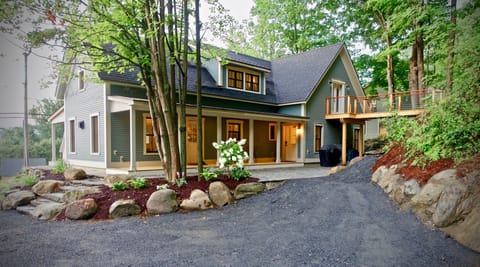 Entry, Patio, parking area
