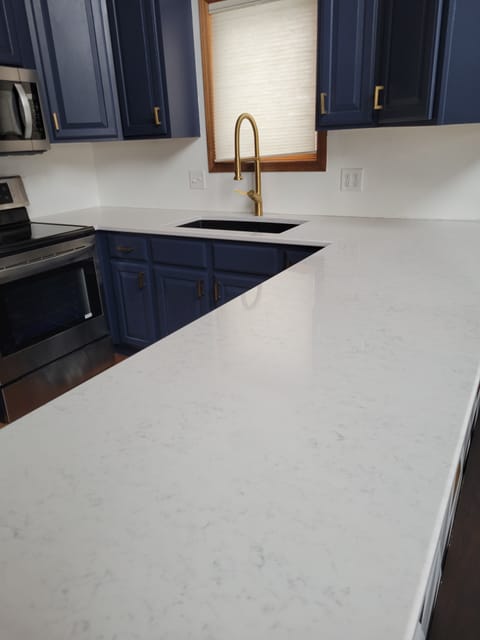 Plenty of space for cooking and the kitchen is stocked with everything you need