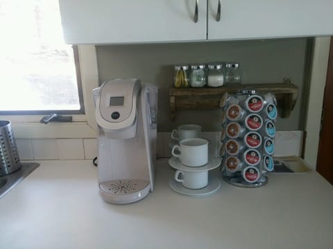 Wake up to Keurig coffee service and a gorgeous sunrise. 