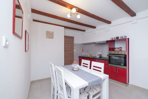 Kitchen and dining room