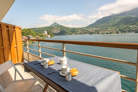 Annecy lake view balcony - Holiday rental 