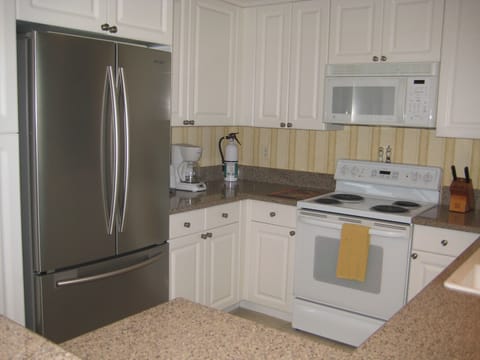 New appliances and granite countertops