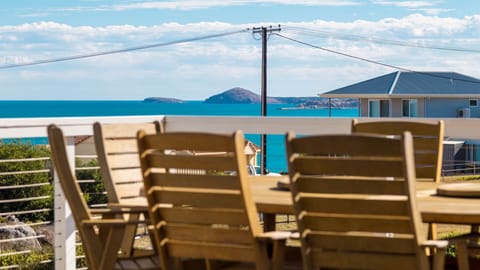 View of Granite Island from the deck