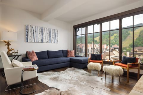 Living Room with Mountain View