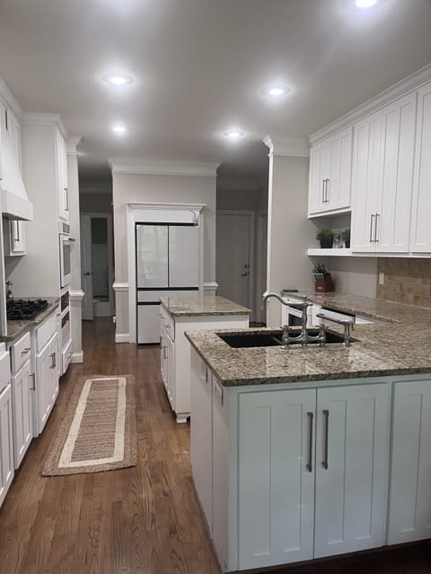 Modern kitchen fully equipped 