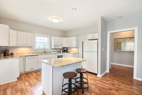 Spacious well stocked kitchen for all your cooking needs