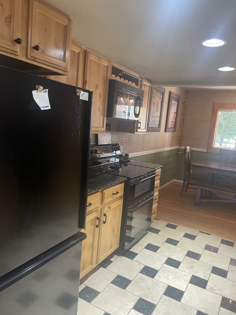 Kitchen Space with Large Dinner table  