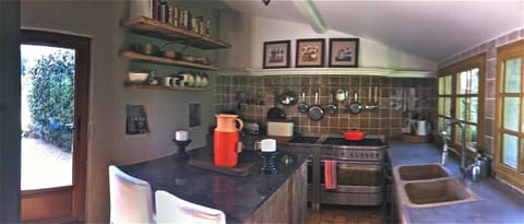 Bastide 1 kitchen has 2 range cookers and 2 dishwashers perfect for large groups