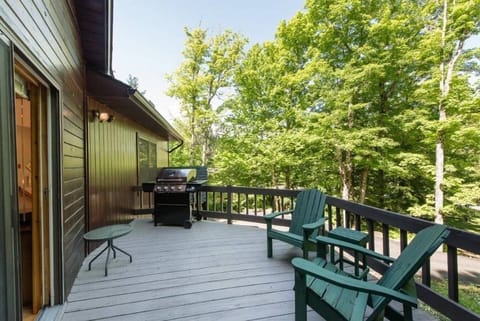 Enjoy a BBQ on the deck