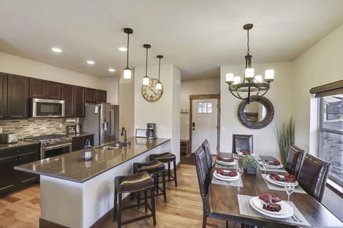 Open Concept Kitchen and Dining