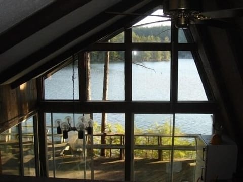 View from the loft out onto the water.