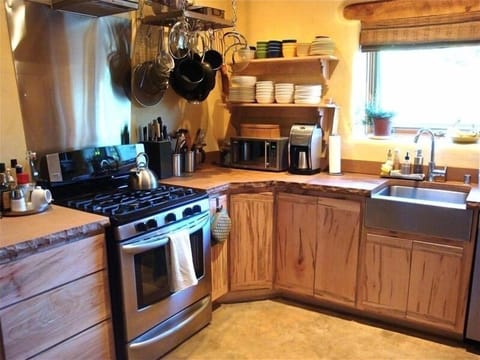 The kitchen has everything you'll need.